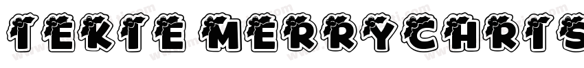 iekie MerryChristmas字体转换